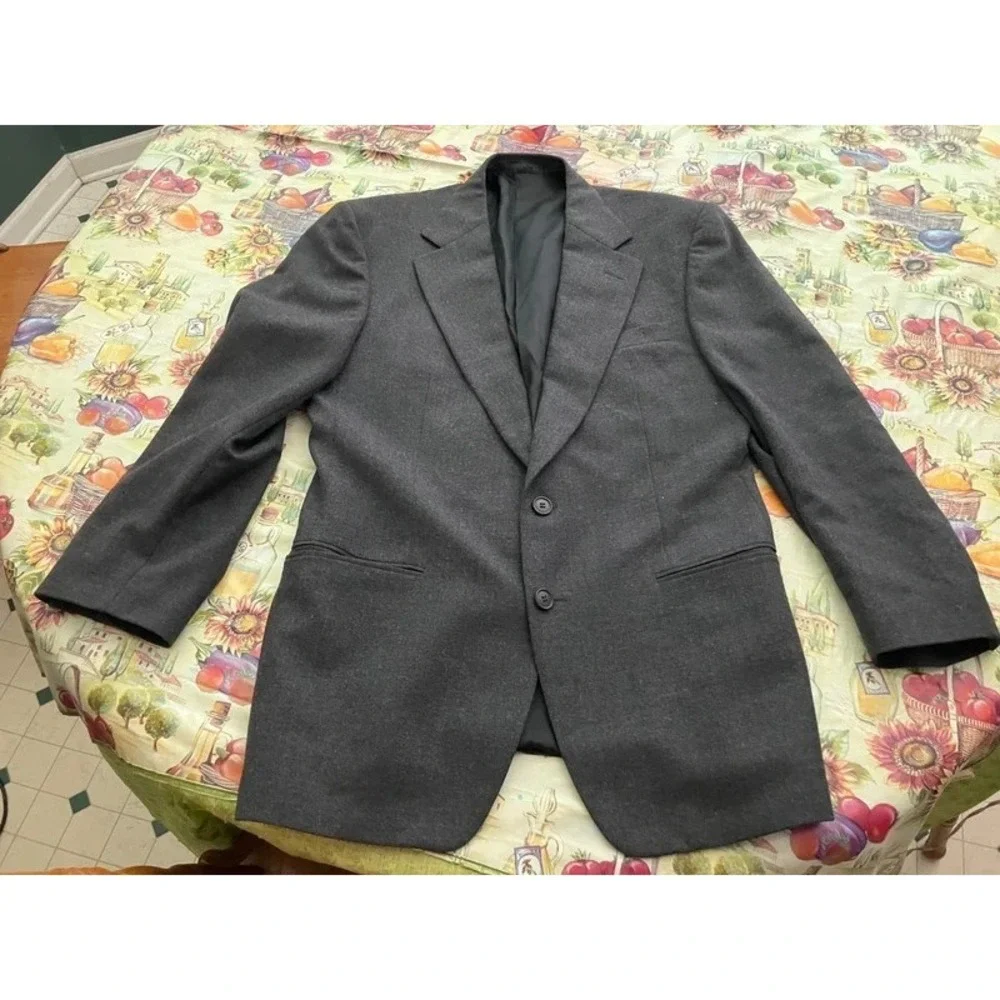VTG Ermengildo Zegna 2pc Wool Blend 50 Euro Soft Suit Italy Old Money